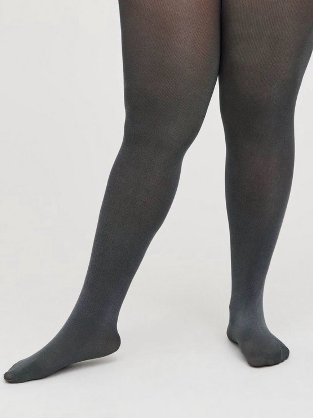torrid Charcoal Opaque Tights
